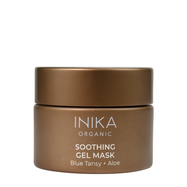 INIKA Organic Soothing Gel Mask rahustav geeljas näomask, 50 ml