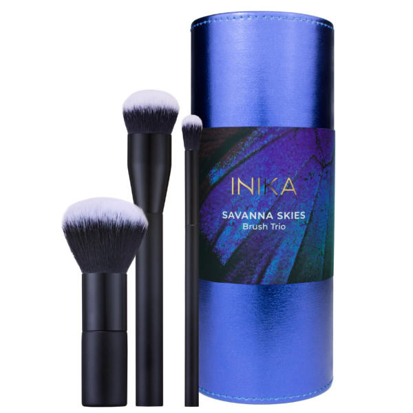 INIKA Savana Skies Brush Trio meigipintslite komplekt