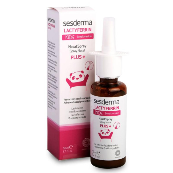 Sesderma lactyferrin plus nosies purškalas vaikams, 50 ml