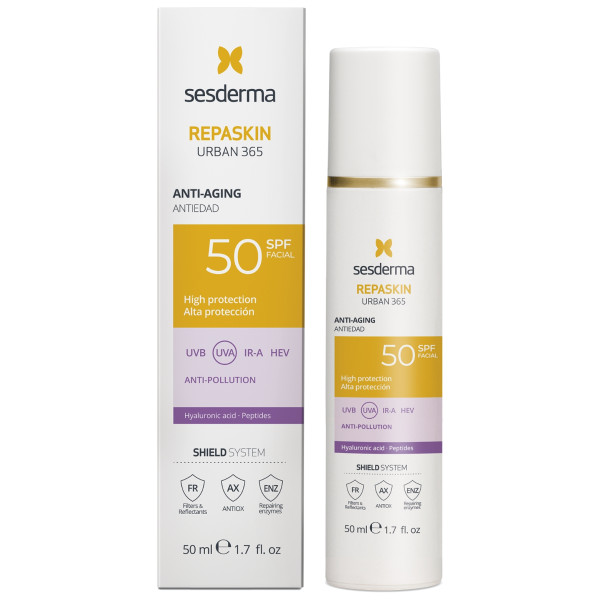 Sesderma Repaskin Urban 365 noorendav näokreem SPF 50, 50 ml