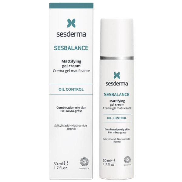 Sesderma Sesbalance matistav geel-näokreem, 50 ml