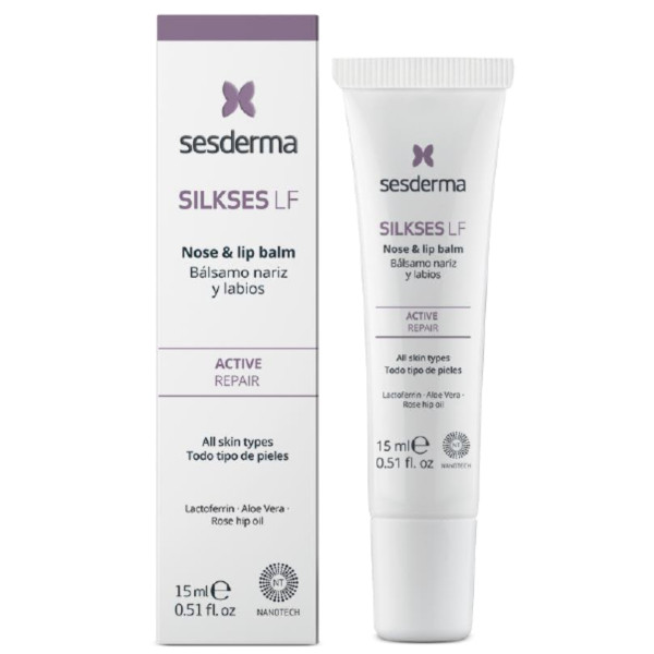 Sesderma Silkses lf Nose & Lip Balm nina- ja huulepalsam, 15 ml