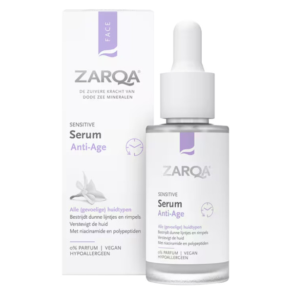 Zarqa Sensitive Serum Anti-Age noorendav näoseerum, 30 ml