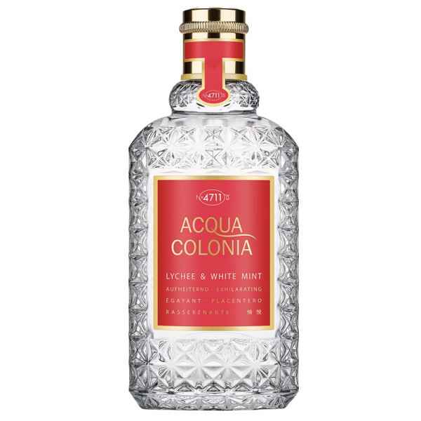 4711 Acqua Colonia Lychee & White Mint EDC odekolonn unisex, 100 ml