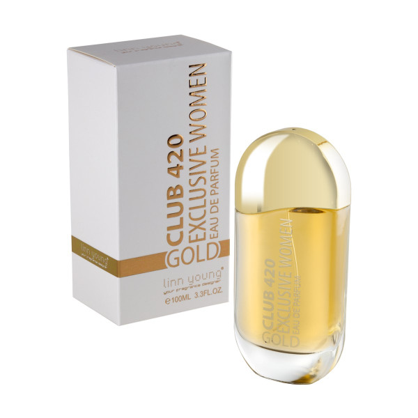 Linn Young Club 420 Gold Exclusive Women EDP lõhnastatud vesi naistele, 100 ml