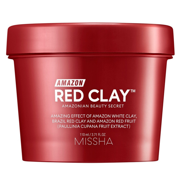 Missha Amazon Red Clay Pore Mask, 110 ml