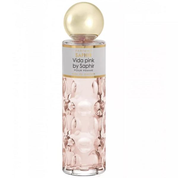 Saphir Vida Pink Pour Femme EDP lõhnastatud vesi naistele, 200 ml