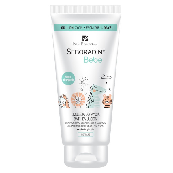 SEBORADIN Bebe Bath Emulsion vanniemulsioon lastele, 200 ml