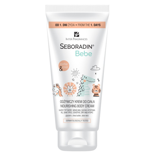 SEBORADIN Bebe Nourishing Body Cream toitev kehakreem lastele, 200 ml