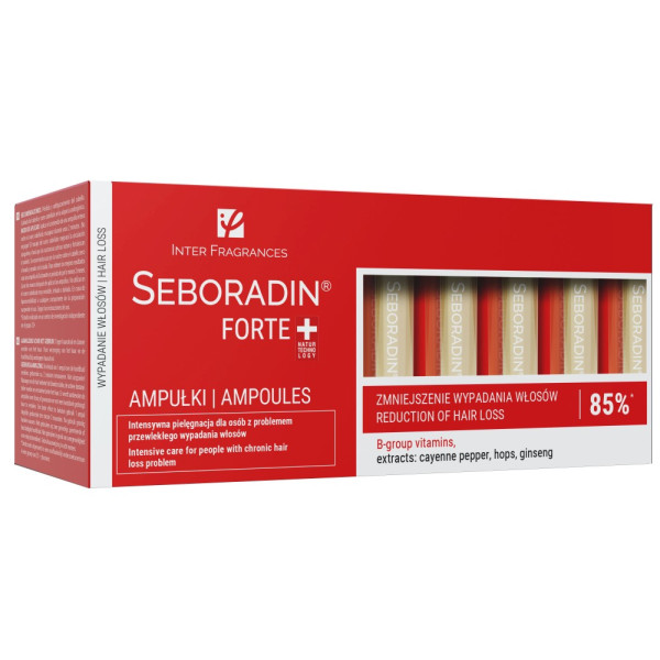 SEBORADIN Forte ampullid juuste väljalangemise vastu, 14 x 5,5 ml