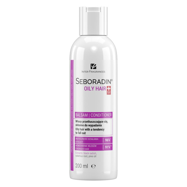 SEBORADIN Oily Hair palsam rasustele ja särisevatele juustele, 200 ml