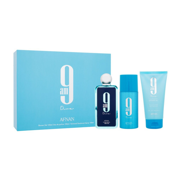 Afnan 9am Dive EDP lõhnastatud vesi seatud unisex, 100 ml