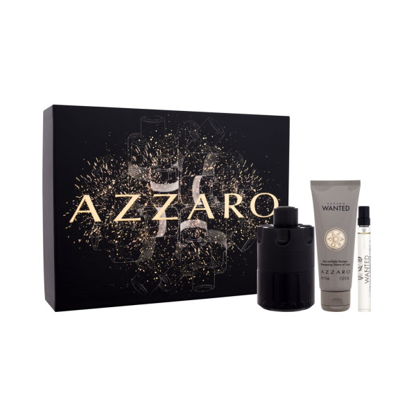 Azzaro The Most Wanted komplekt meestele (EDP, 100 ml + EDP, 10 ml + dušigeel, 75 ml)