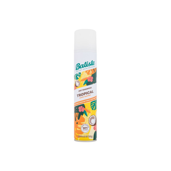 Batiste Tropical Dry Shampoo kuivšampoon, 200 ml