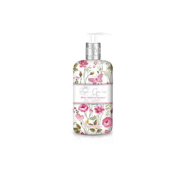 Baylis & Harding Royale Garden Rose, Poppy & Vanilla vedelseep, 500 ml