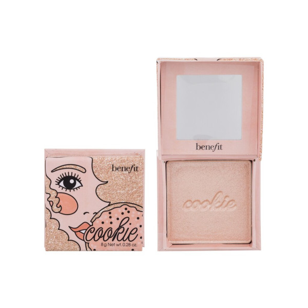 Benefit Cookie Golden Pearl Highlighter pulber, mis annab kuldse pärli varjundi sära, 8 g