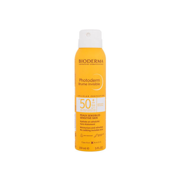 BIODERMA Photoderm Max Brume Invisible Mist SPF 50+ pihustatav päikesekaitse udu, 150 ml