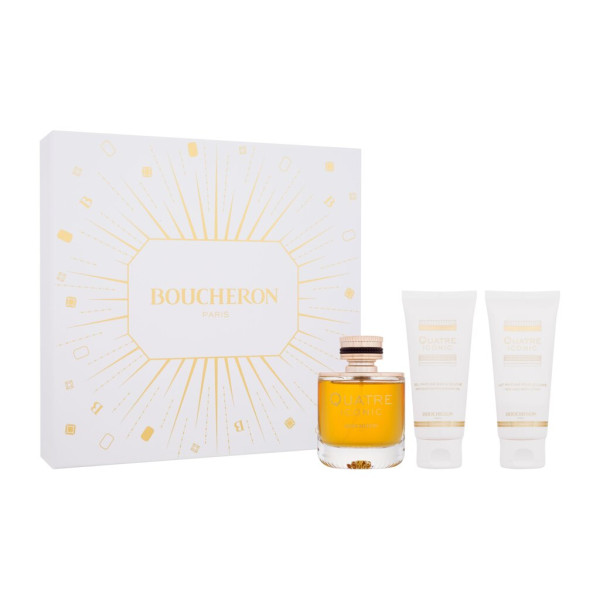 Boucheron Quatre Iconic komplekt naistele (EDP, 100 ml + kehakreem, 100 ml + dušigeel, 100 ml)