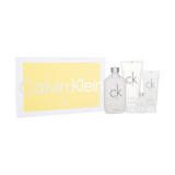 Calvin Klein CK One Eau de Toilette seatud unisex (Edt 200ml + Body lotion 200 ml + Shower gel 100 ml + Edt 15 ml)