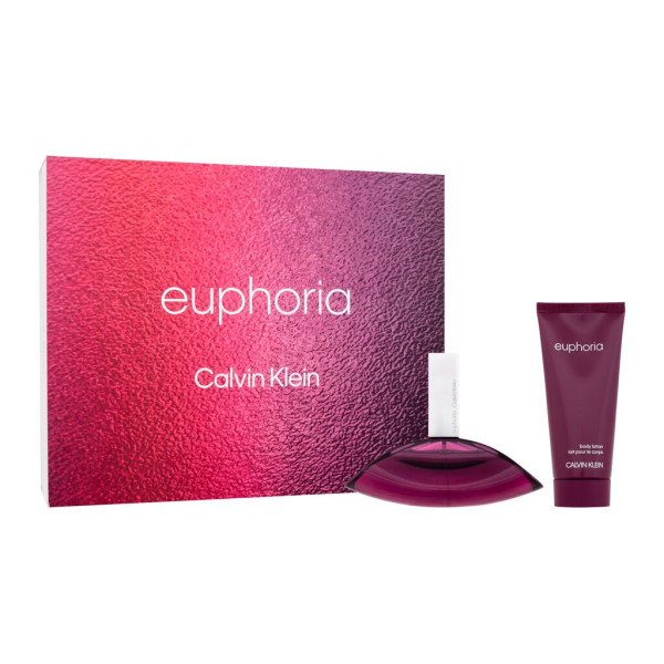 Calvin Klein Euphoria komplekt naistele (EDP, 100 ml + kehakreem, 100 ml)