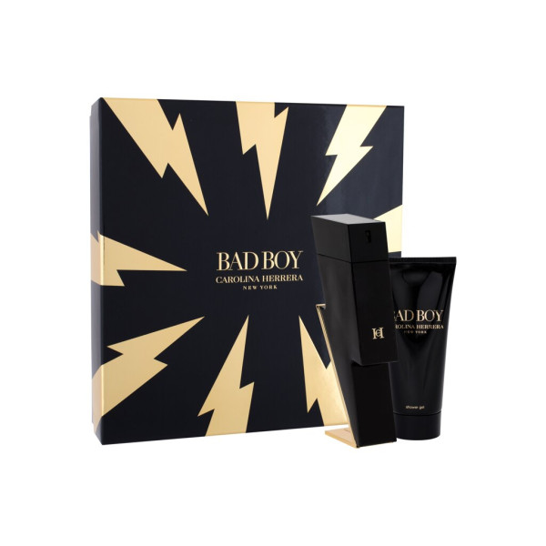 Carolina Herrera Bad Boy komplekt meestele (EDT, 100 ml + dušigeel, 100 ml)