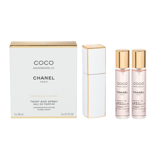 Chanel Coco Mademoiselle EDP lõhnastatud vesi naistele, 3x20 ml