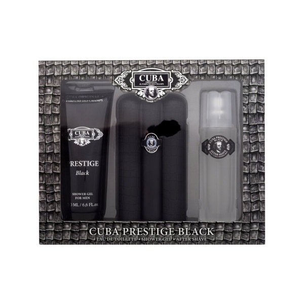 Cuba Prestige Black EDT tualettvesi meestele, 90 ml