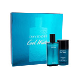 Davidoff Cool Water Eau de Toilette seatud meestele (Edt 75 ml + Deostick 75 ml)