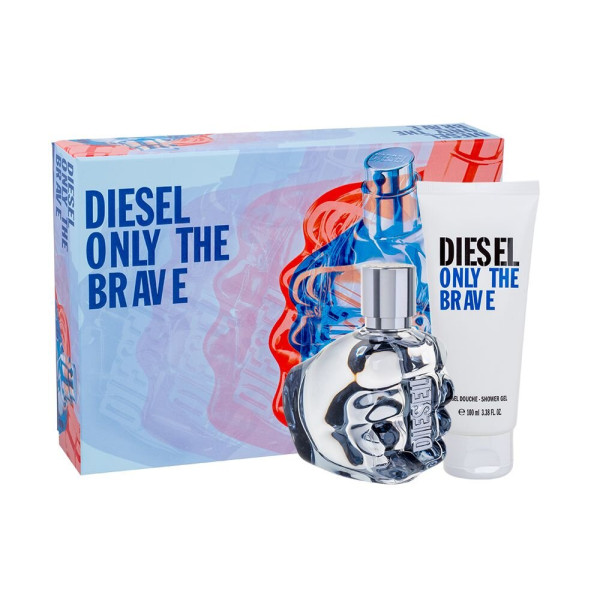 Diesel Only The Brave Eau de Toilette seatud meestele (Edt 50 ml + Shower gel 100 ml)