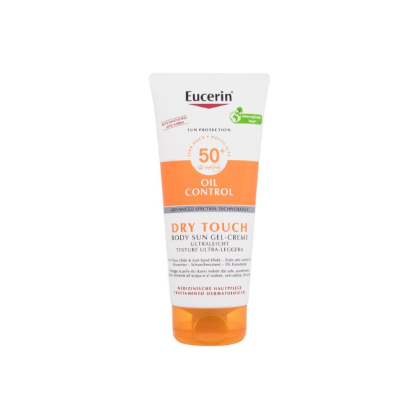 Eucerin Sun Oil Control päikesegeel-kreem SPF 50 + geel päikesekaitsekreem, 200 ml