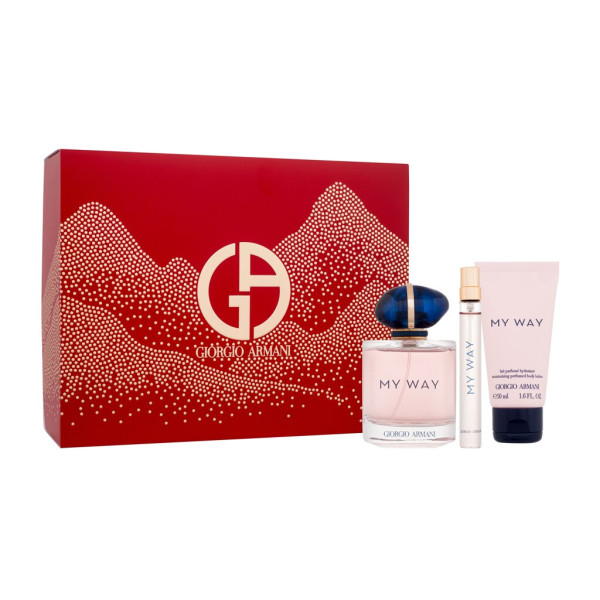 Giorgio Armani My Way komplekt naistele (EDP, 90 ml + kehakreem, 50 ml + EDP, 10 ml)