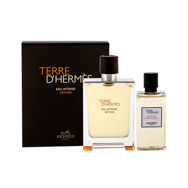 Hermes Terre d´Hermes Eau Intense Vetiver komplekt meestele (EDP, 100 ml + dušigeel, 80 ml)