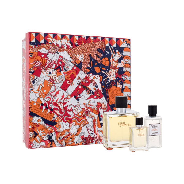 Hermes Terre d´Hermes komplekt meestele (EDP, 75 ml + habemeajamisjärgne, 40 ml + EDP, 12,5 ml)