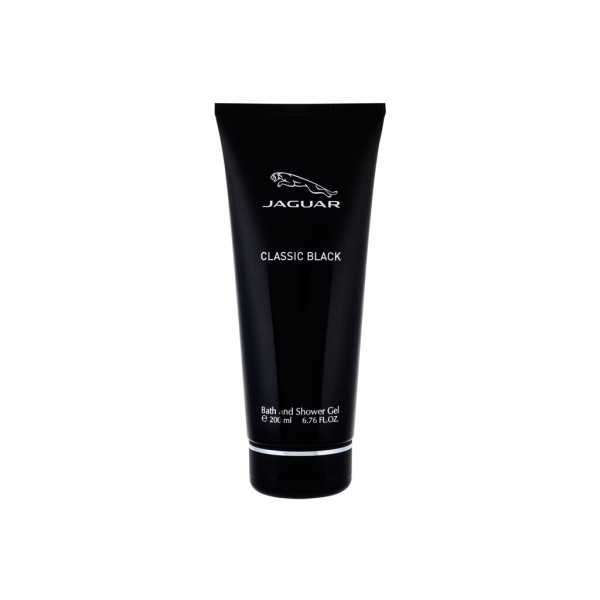 Jaguar Classic Black Bath and Shower Gel dušigeel meestele, 200 ml