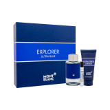 Montblanc Explorer Ultra Blue komplekt meestele (EDP, 100 ml + EDP, 7,5 ml + dušigeel, 100 ml)