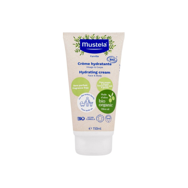 Mustela Bio Hydrating Cream päevakreem, 150 ml