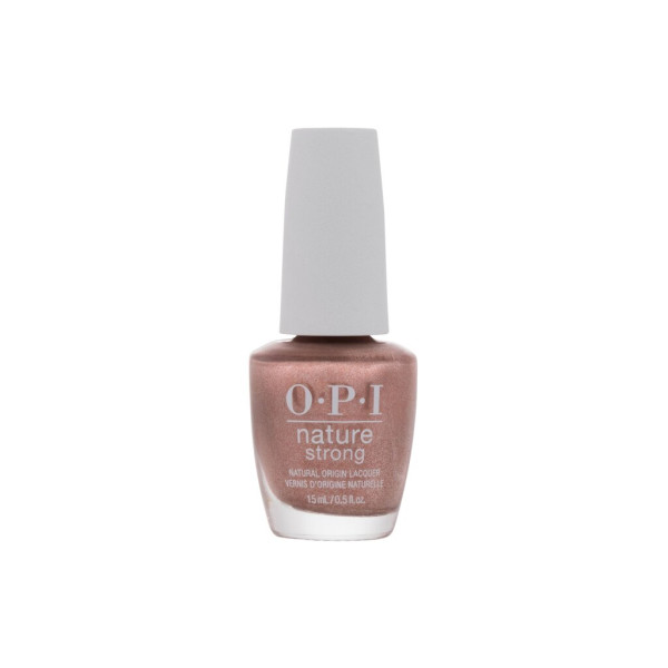 OPI Nature Strong küünelakk, toon: NAT 015 Intentions Are Rose Gold, 15 ml