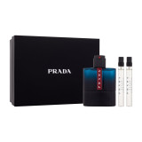 Prada Luna Rossa Ocean Eau de Toilette seatud meestele (Edt 100 ml + Edt 2 x 10 ml)