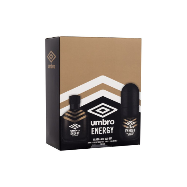 UMBRO Energy komplekt meestele (EDT, 30 ml + higistamisvastane aine, 50 ml)