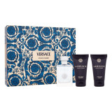 Versace Pour Homme Eau de Toilette seatud meestele (Edt 50 ml + Shower Gel 50 ml + Aftershave Balm 50 ml)