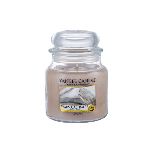 Yankee Candle Soe kašmiirlõhnaline küünal keskmise suurusega küünal purgis, 411 g