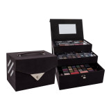 ZMILE COSMETICS Beauty Case Velvety (tumehall) piiratud väljaandega dekoratiivkosmeetika komplekt