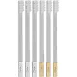 Apriori Slim Medium toothbrush White 6-Pack Set