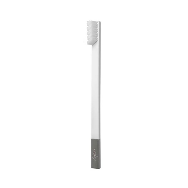 Apriori Slim Medium toothbrush White Silver