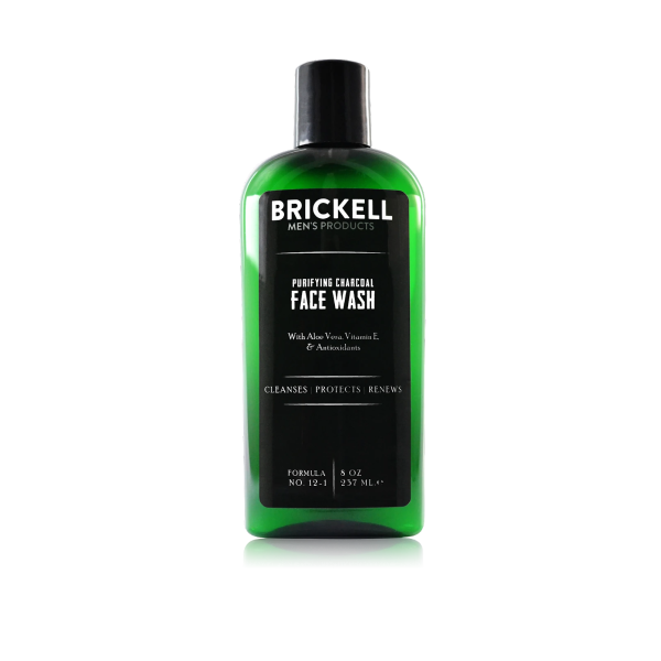 Brickell Men’s Purifying Charcoal Face Wash, 237 ml