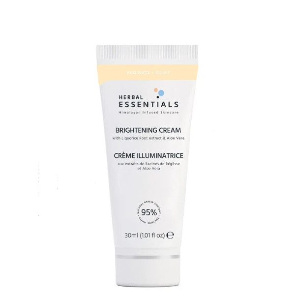 Herbal Essentials Brightening Cream With Liquorice Root & Aloe Vera, 30 ml