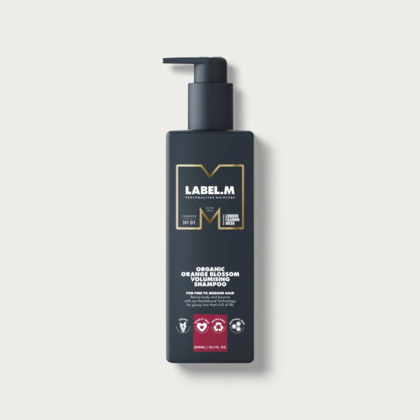 Label.m Organic Orange Blossom Volumising Shampoo, 300 ml