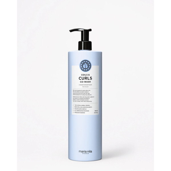 Maria Nila Coils & Curls co-wash, 1000 ml