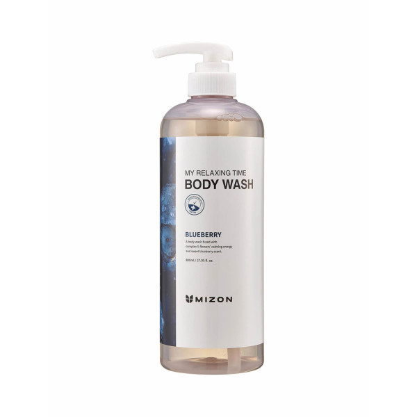 Mizon My Relaxing Time Body Wash Sweet Blueberry, 800 ml