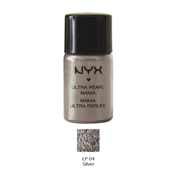 Nyx Pigment Loose Pearl Shadow LP04 Silver